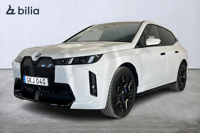 Bild 1 av BMW iX xDrive60 M Sport/luftfjädring/M Sport/22"/H&K/Drag