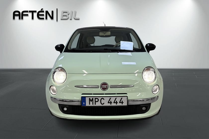 Bild 3 av Fiat 500 1.2 8V Lounge Glastak Sportstolar