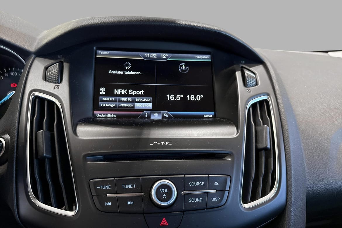 Ford Focus 1.5 TDCi Manuell, 120hk, 2016