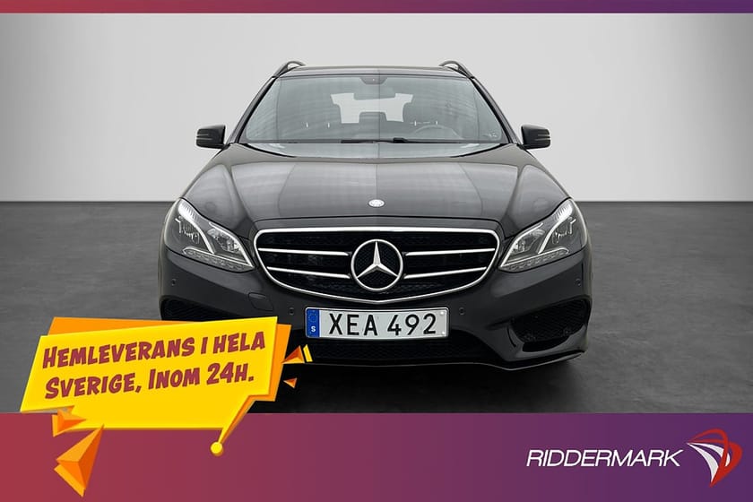 Bild 2 av Mercedes-Benz E 220 T BlueTEC 170hk AMG Sport Halvskinn Dragkrok