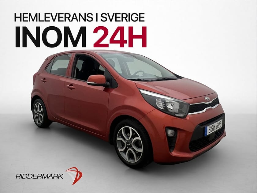 Bild 1 av Kia Picanto 1.25 MPI 84hk Advance Kamera CarPlay Rattvärme