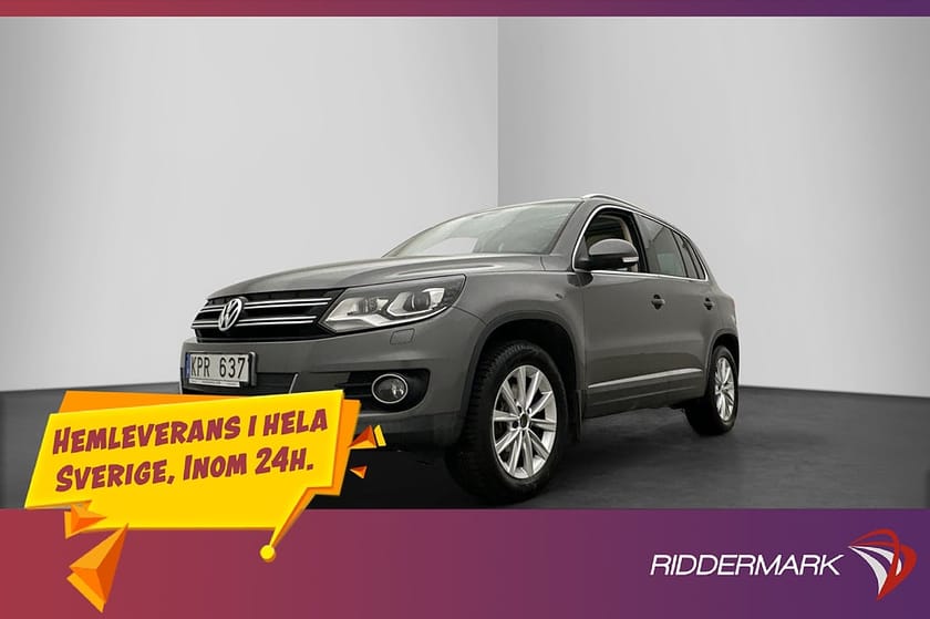 Bild 3 av Volkswagen Tiguan 2.0 TDI 140hk 4M Pano Drag Skinn Kamera