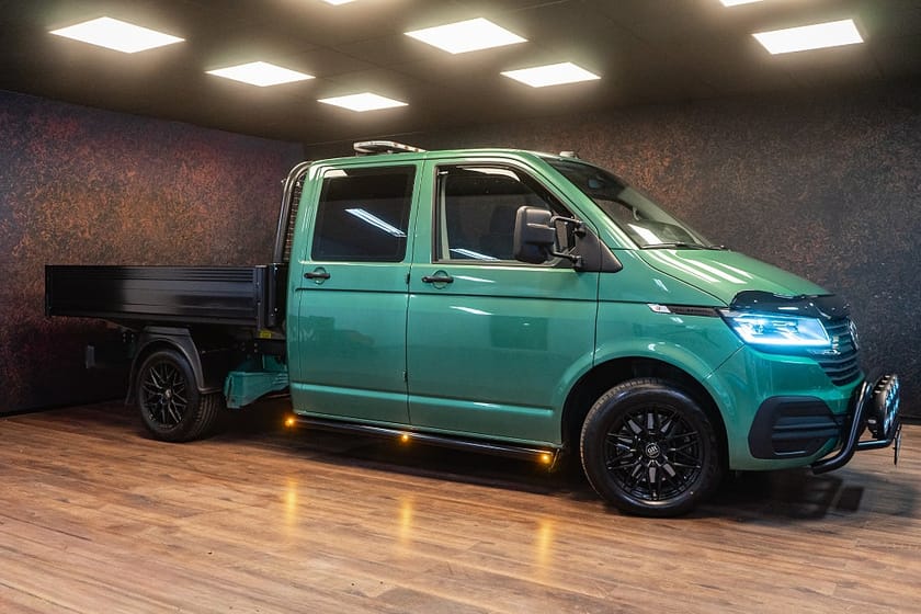 Bild 3 av Volkswagen Transporter Chassi Dubbelhytt 2.0 TDI 4M | MOMS | Tippflak | Värm | 4355kr/mån