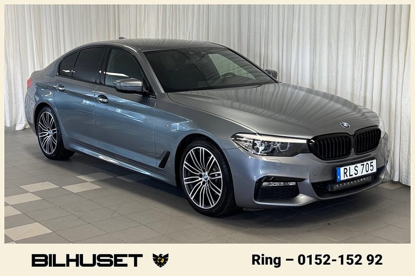 Bild 1 av BMW 520d xDrive Sedan M SPORT H/K DRAG VÄRMARE