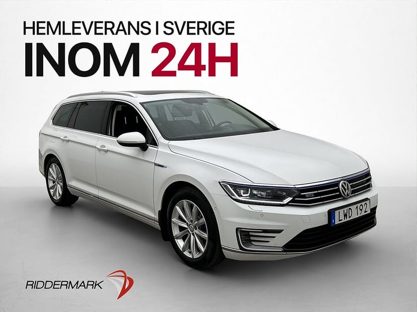 Bild 1 av Volkswagen Passat Variant GTE 1.4 TSI 218hk Pano Drag Kamera CarPlay