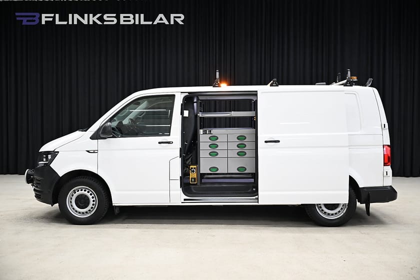 Bild 3 av Volkswagen Transporter 4Motion 150HK L2|Dubbeldörr|Inredd|Drag|Värmare|EnÄgare