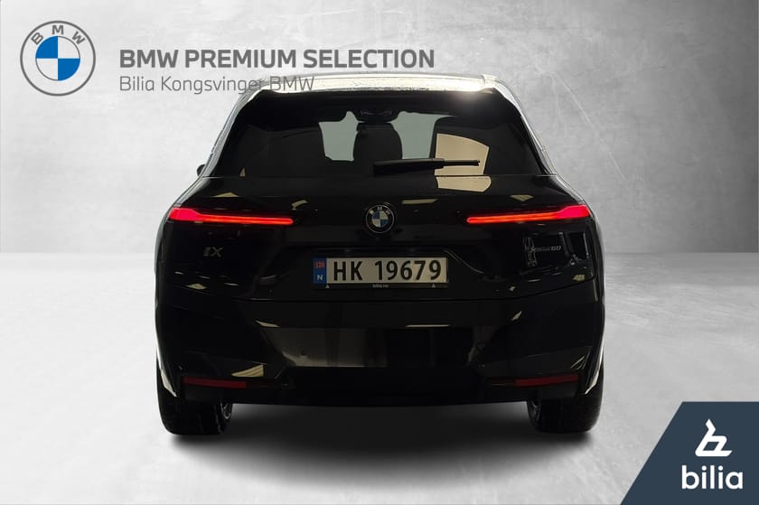 Bilde 3 av BMW iX xDrive60 FC|Luft|Bakhj.styring|Multifunk.seter|H/K|LED