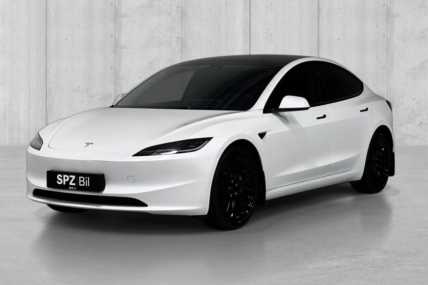 Bilde 1 av Tesla Model 3 Long Range AWD Highland |AWD | LR | Skinn | Pano | V pumpe | Norsk