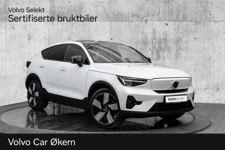 Volvo C40 Recharge Single Motor El. Ultimate 231Hk. 20" Sommerhjul!