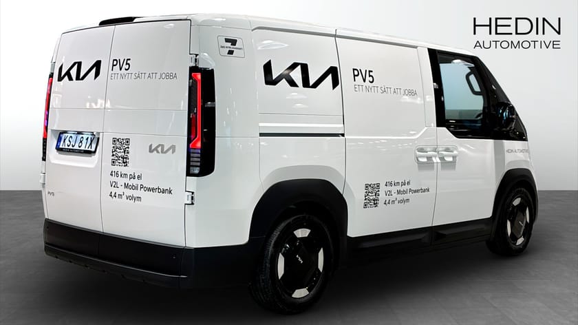 Bild 2 av Kia PV5 Cargo PLUS PRO 4DR L2H1 *DEMOBIL* V-HJUL INGÅR!
