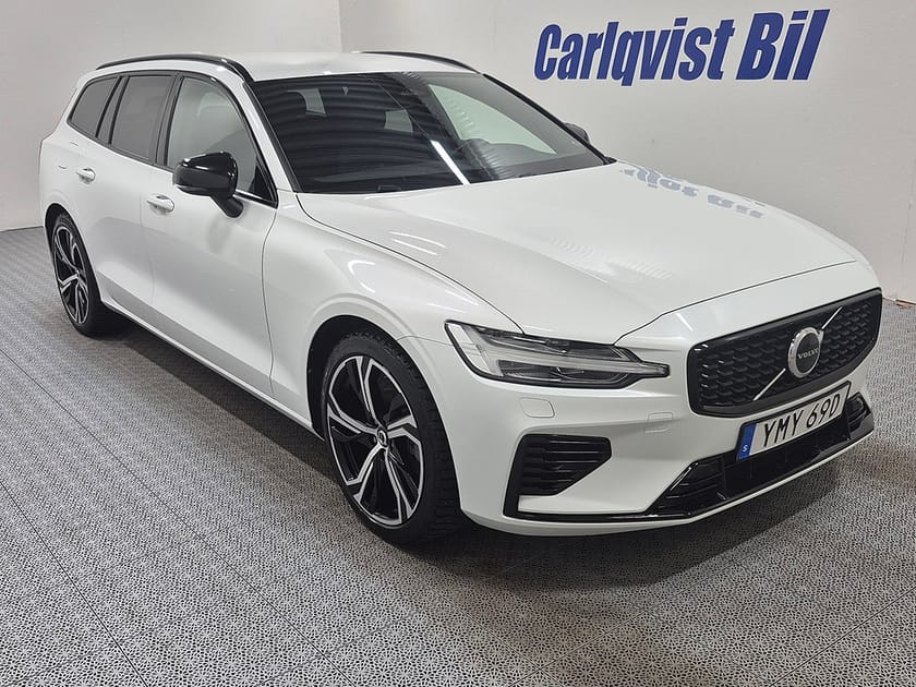 Bild 3 av Volvo V60 T6 Recharge R-Design plug in AWD 350HK 4x4 Läder