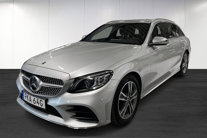 Bild 1 av Mercedes-Benz C 220 T d 9G-Tronic AMG Drag B-kam Multi beam LED