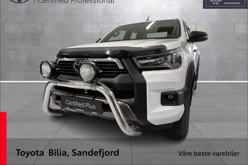 Bilde 1 av Toyota Hilux Dobbelcab 2.8 D 204hk SR+ Innv. X Aut 4WD,R.kamp 6.25% med 35%EK