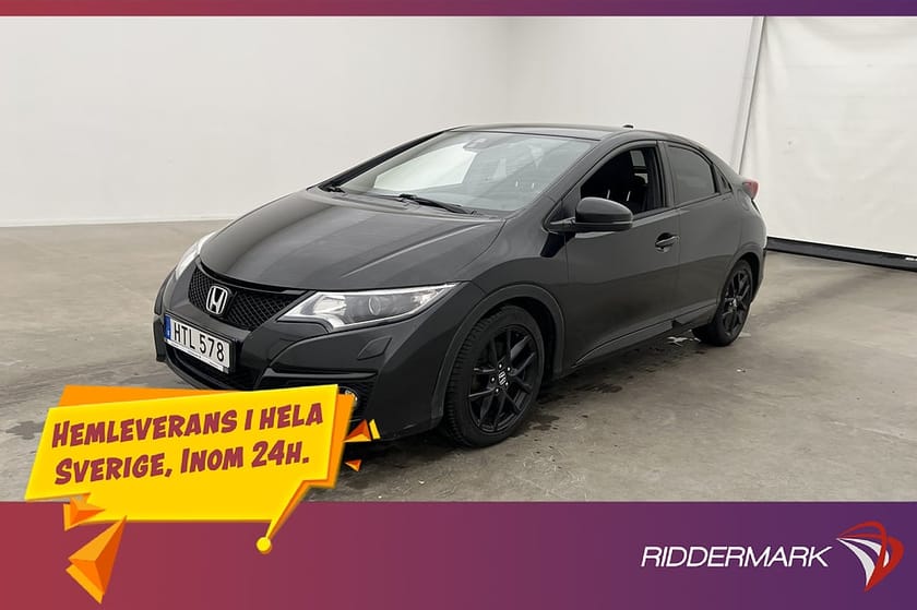 Bild 1 av Honda Civic 1.6 i-DTEC Manuell 120hk Sport Backkamera