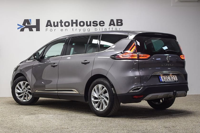 Bild 2 av Renault Espace 1.6 dCi 160HK Zen 7-sits Glastak Drag Massage