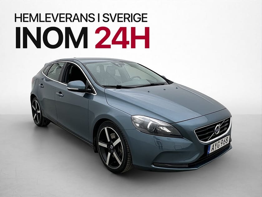 Bild 1 av Volvo V40 D4 177hk Summum VOC Värm Kamera Skinn Elstol Drag