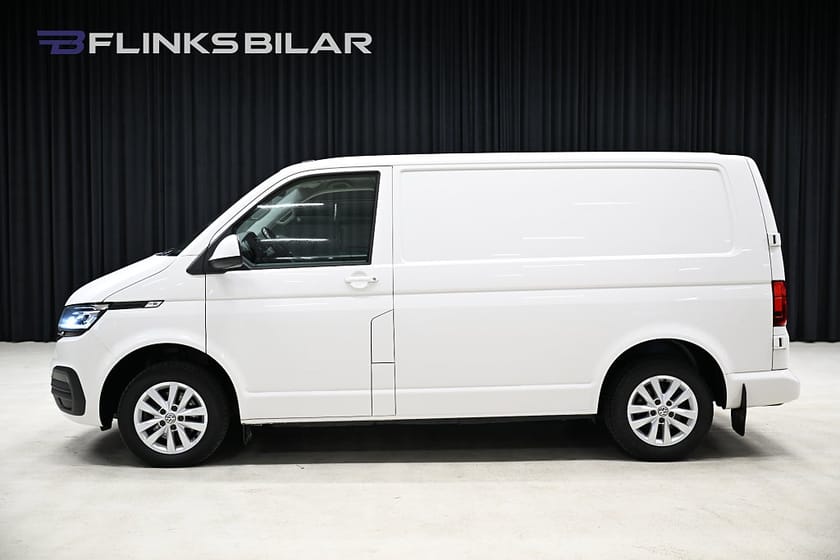 Bild 3 av Volkswagen Transporter DSG 150HK Inredning|Nedlackad|LED|Drag|Värmare|Leasbar