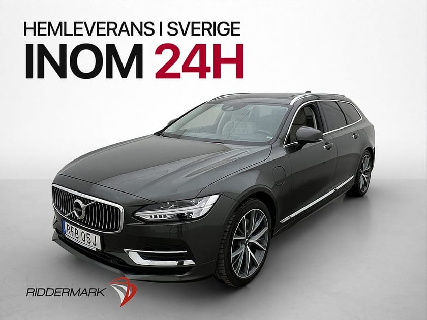 Bild 3 av Volvo V90 T8 AWD 392hk Inscription Pano 360° VOC Värm Läder