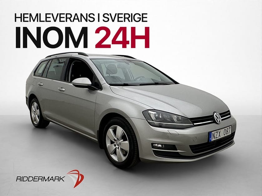 Bild 1 av Volkswagen Golf Sportscombi SC 1.6  TDI 4M Sensorer Adpt-Fart Dragkrok
