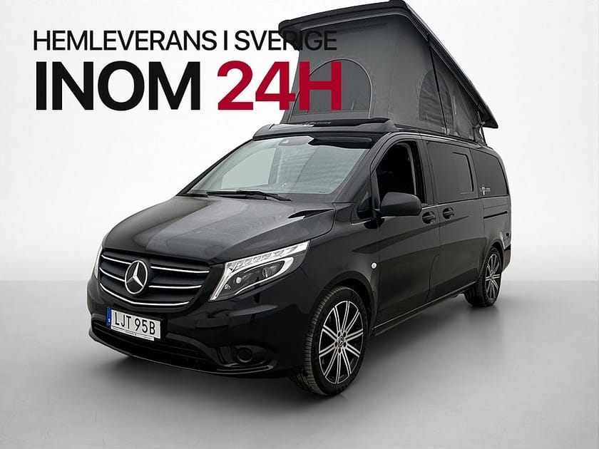Bild 1 av Mercedes-Benz Vito Tourer 119 CDI 3.1t VanTourer Camper Värm Ute Kök Dusch