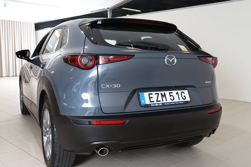 Bild 3 av Mazda CX-30 2.0 M Hybrid AUT Sky Navi B-Kamera HeadUp 7-ÅRS GARANTI