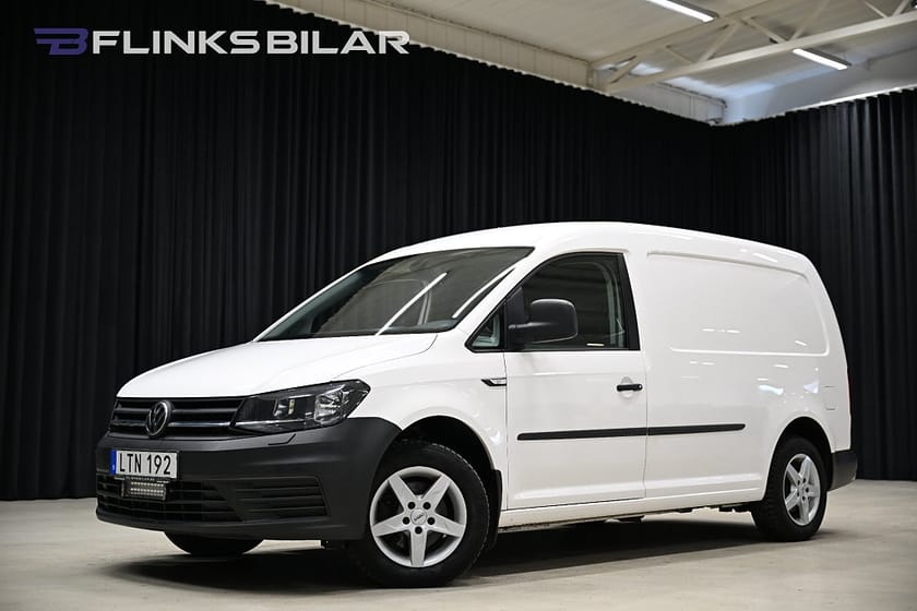 Bild 1 av Volkswagen Caddy Maxi Van DSG 102HK Inredd|Drag|Värmare|Backkamera|PDC|Leasbar