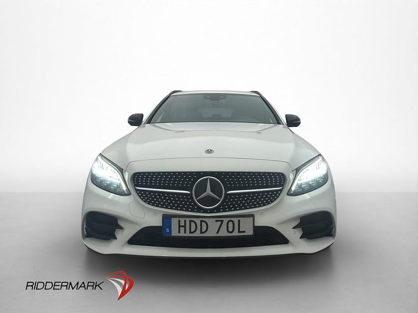 Bild 2 av Mercedes-Benz C 300 T de C300 AMG Night Burmester Luftfj 360° Navi