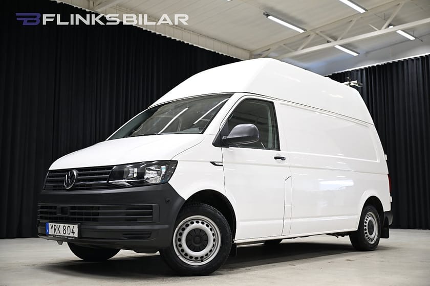 Bild 1 av Volkswagen Transporter 150HK L2 Högtak|Servicebil|Inredd|Kambytt|EnÄgare|SeUtr