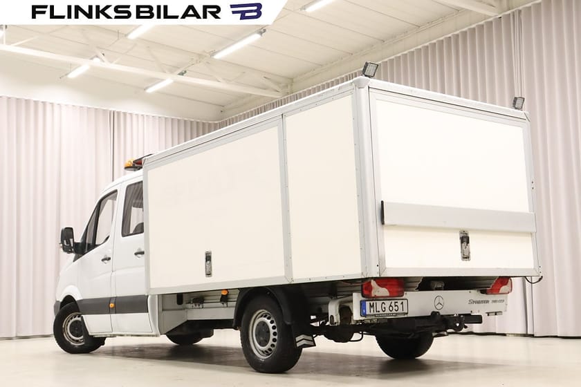 Bild 4 av Mercedes-Benz Sprinter 316 BlueTEC Chassi Crew cab Automat|6-Sits|Långkåpa|Leasebar