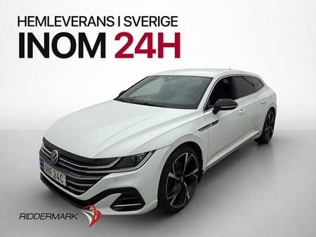Volkswagen Arteon Shooting Brake 1.5 TSI 150hk R-Line Cockpit Kamera Drag