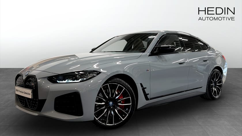 Bild 1 av BMW i4 M50 xDrive Gran Coupé H/K Taklucka Drag Elstolar m minne