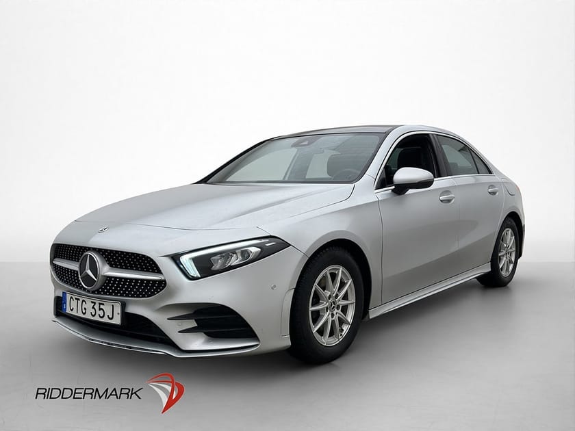 Bild 3 av Mercedes-Benz A 180 d Sedan AMG Sport Pano Wide Värm Drag CarPlay