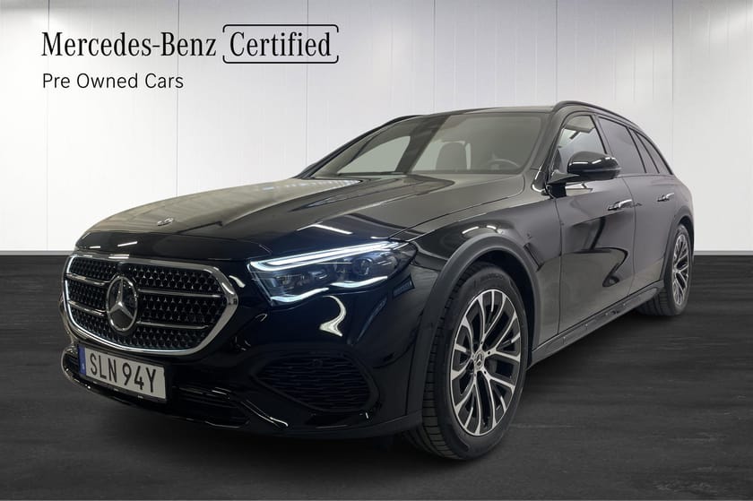Bild 1 av Mercedes-Benz E 300 de 4MATIC All-Terrain Pano / Skinn / Burmester / Drag