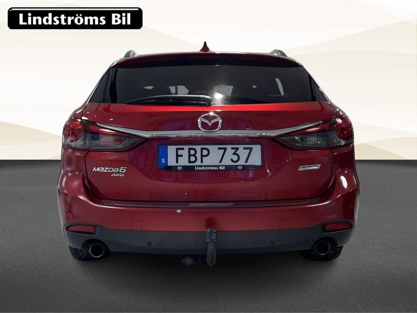 Bild 4 av Mazda 6 Wagon 2.2 SKYACTIV-D AWD Manuell - Vhjul - Dragkrok