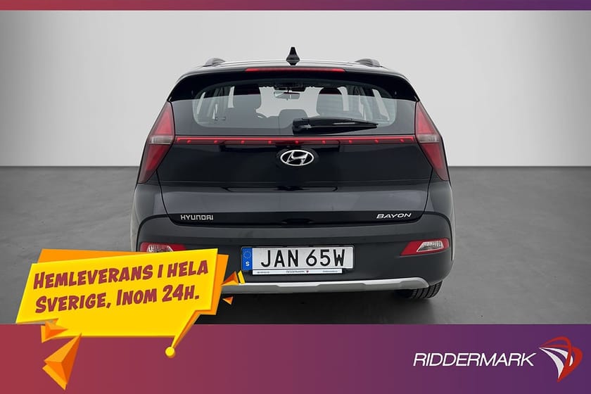 Bild 4 av Hyundai Bayon 1.0 T-GDI Essential Rattvärme Kamera Adaptiv-F