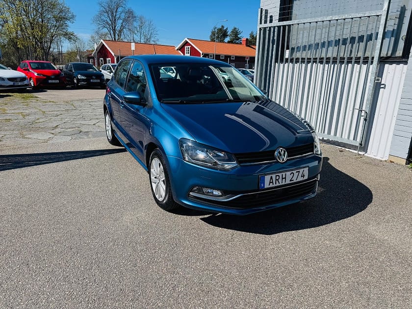 Bild 1 av Volkswagen Polo 1.2 TSI 90HK 5D DSG / VÄRMARE / 7100Mil