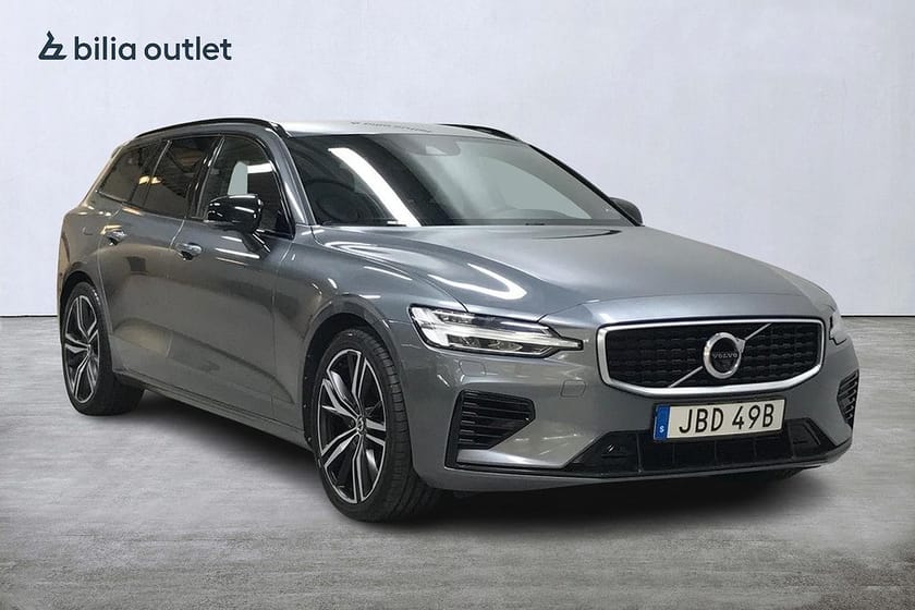 Bild 3 av Volvo V60 T6 TE R-Design 340hk Navi Drag HuD H/K P-värm 360°