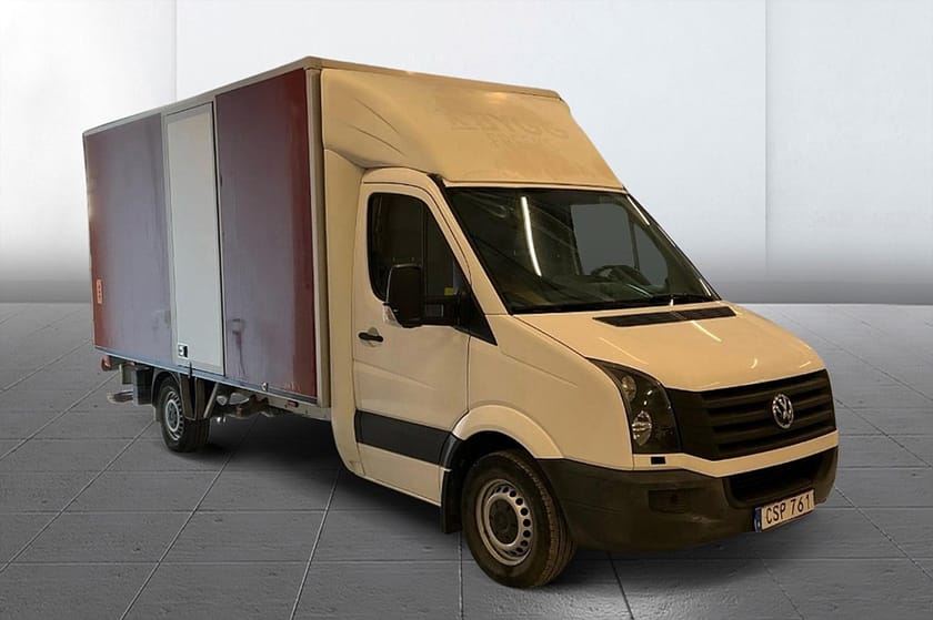 Bild 1 av Volkswagen Crafter Chassi 35 2.0 TDI BG-Lyft Volymskåp Värmare Moms