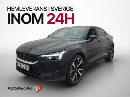 Polestar 2 Long range Dual motor 408hk Pano H/K 360° MOMS