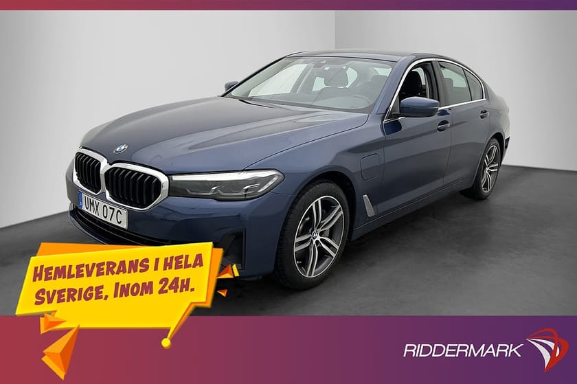 Bild 3 av BMW 530e xDrive Sedan 292hk Kamera Navi CarPlay P-Sensorer Ambient
