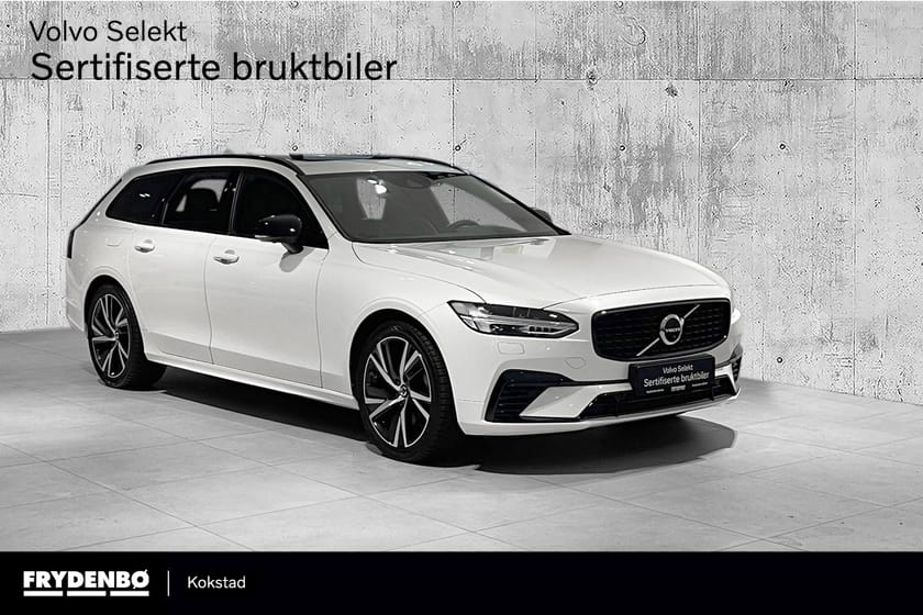 Bilde 1 av Volvo V90 Recharge T6 R-Des KROK|PANO|B&W|HUD|360|LOUNGE.PK|7år*