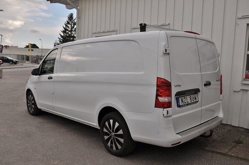 Bild 4 av Mercedes-Benz Vito 119 CDI 2.8t Nav Värmare Drag Läder Lång Inredning