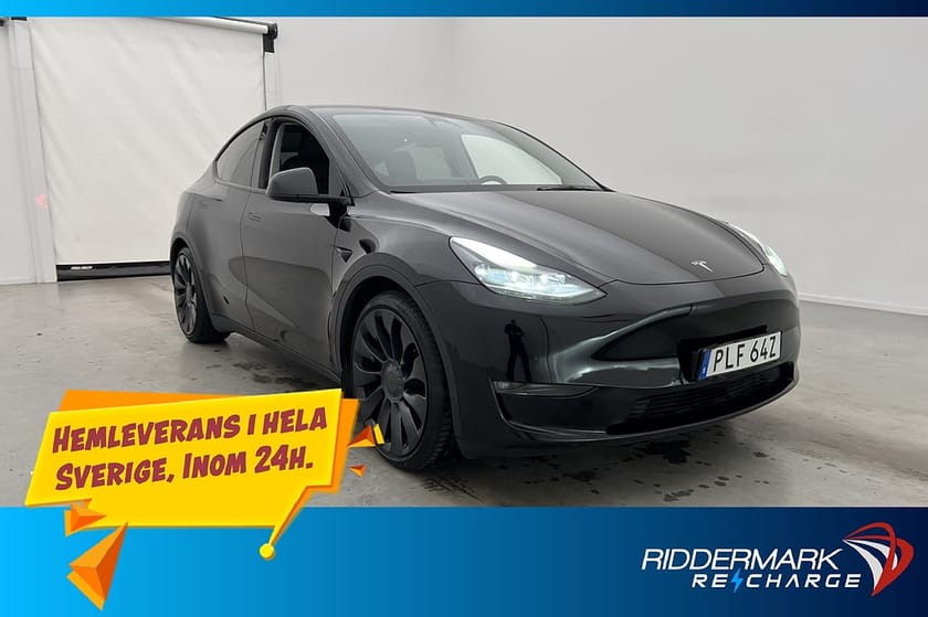 Bild 1 av Tesla Model Y Performance Drag Uppgraderad Autopilot MOMS