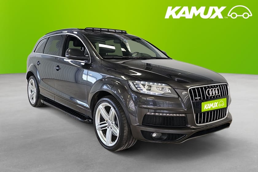 Bild 1 av Audi Q7 3.0 TDI V6 Quattro S-line  Navi Pano Värmare Drag B-Kam