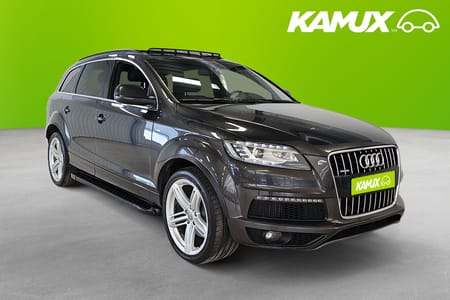 Audi Q7 3.0 TDI V6 Quattro S-line  Navi Pano Värmare Drag B-Kam