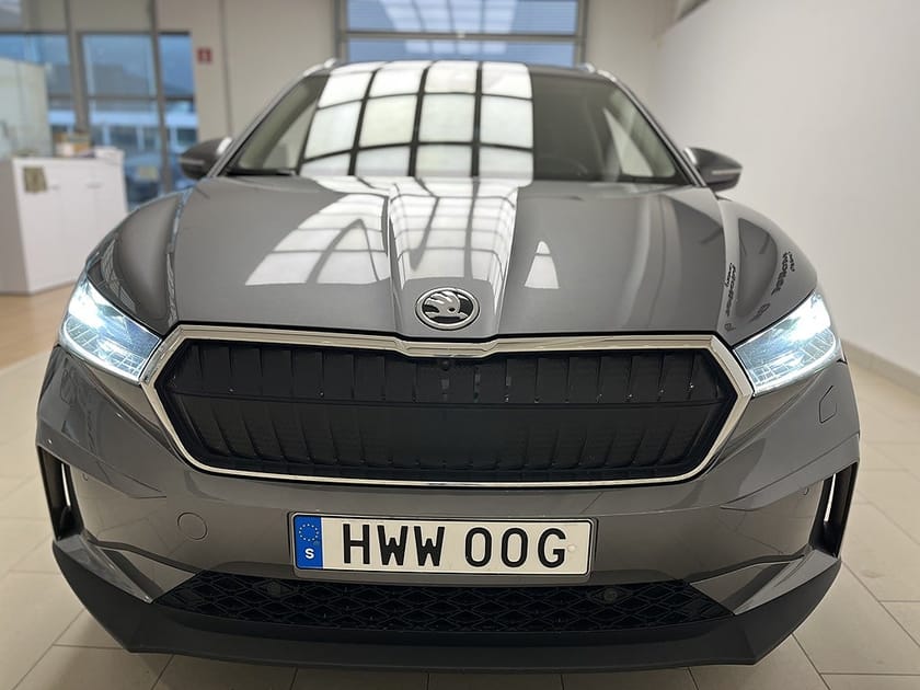 Bild 2 av Škoda Enyaq iV 80x Skoda 265HK|360kamera I Elbaklucka|El-stol