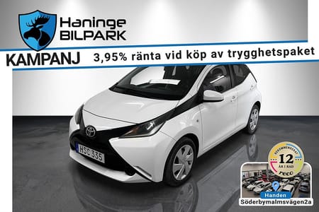 Toyota Aygo 1.0 VVT-i X-PLAY SUPERDEAL 3.95% KAMKEDJA / AUX