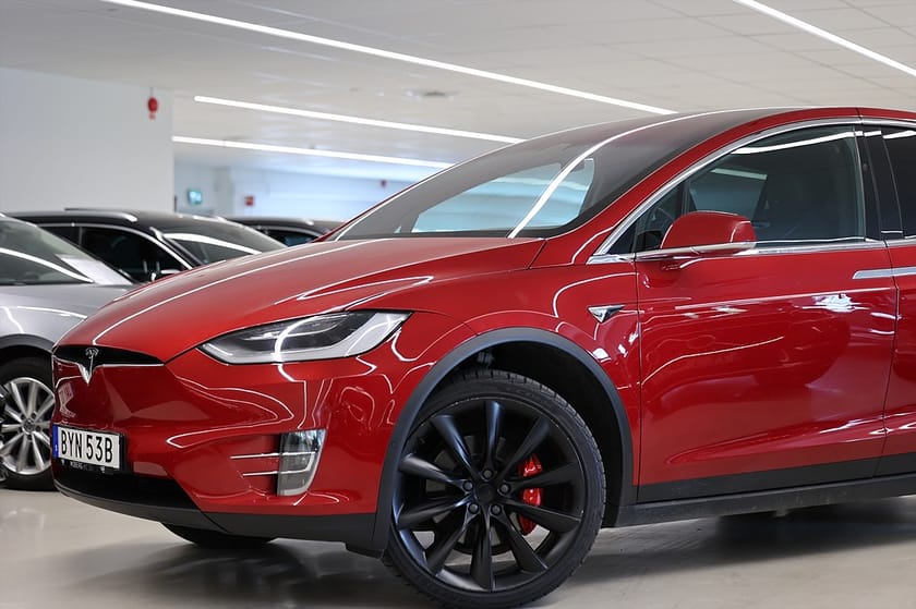 Bild 4 av Tesla Model X Performance AWD 772hk Ludicrous+ Premium AP