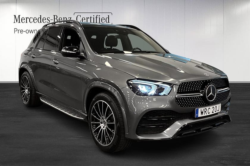 Bild 2 av Mercedes-Benz GLE 350 de 4MATIC AMG Line Panorama Drag Luftfjädring Burm