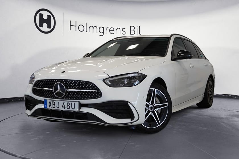 Bild 1 av Mercedes-Benz C 300 T e 300t AMG Night Adap. Farthållare Navi Drag